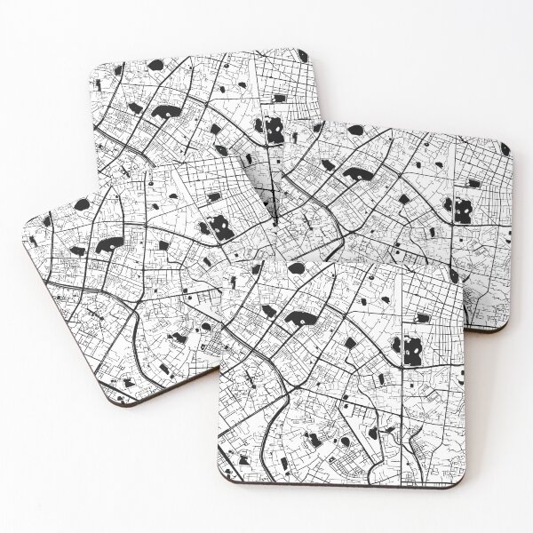 Item preview, Hanoi, Vietnam Street Map designed and sold by InkistPrints.