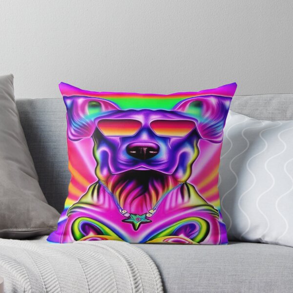 Item preview, Rainbow Doggy Abstraction Pets Dog Puppy Love Spectacular Doglove designed and sold by ValleyDream.