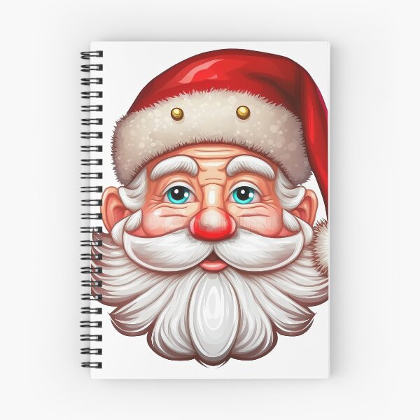 Item preview, Cute Santa Claus Face designed and sold by GummywormDesign.