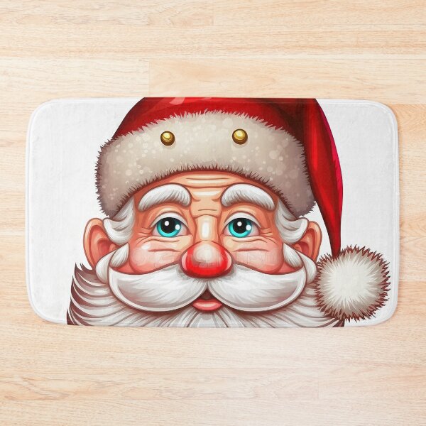 Item preview, Cute Santa Claus Face designed and sold by GummywormDesign.