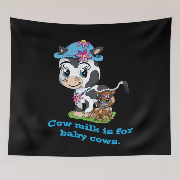 Item preview, friends not food cow milk designed and sold by BeingNow.