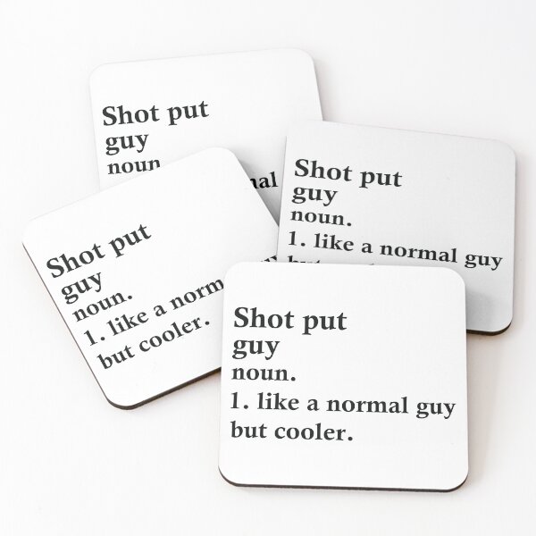 Item preview, Shot Put Guy Funny Athlete Definition designed and sold by woodesigner.