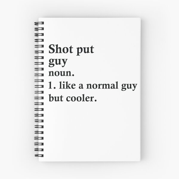 Item preview, Shot Put Guy Funny Athlete Definition designed and sold by woodesigner.