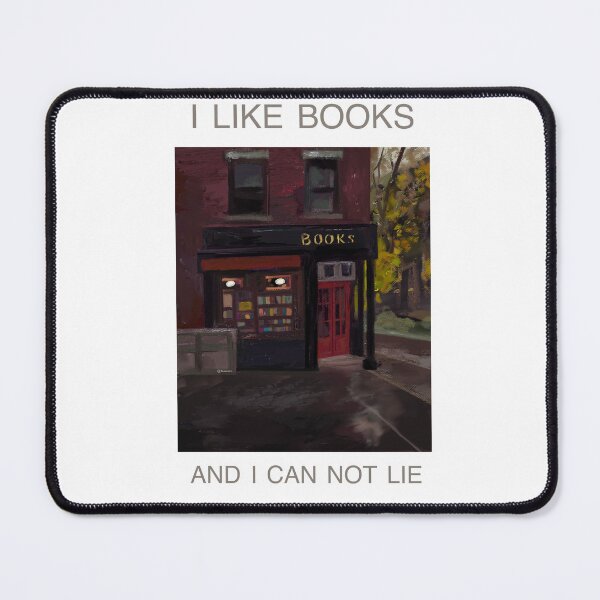 Item preview, I like books, booklover heaven designed and sold by kozinoart.