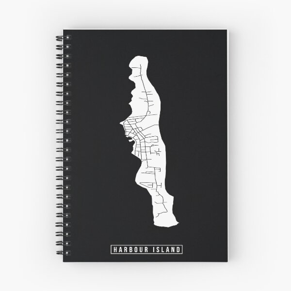 Item preview, Harbour Island, The Bahamas Street Map designed and sold by InkistPrints.