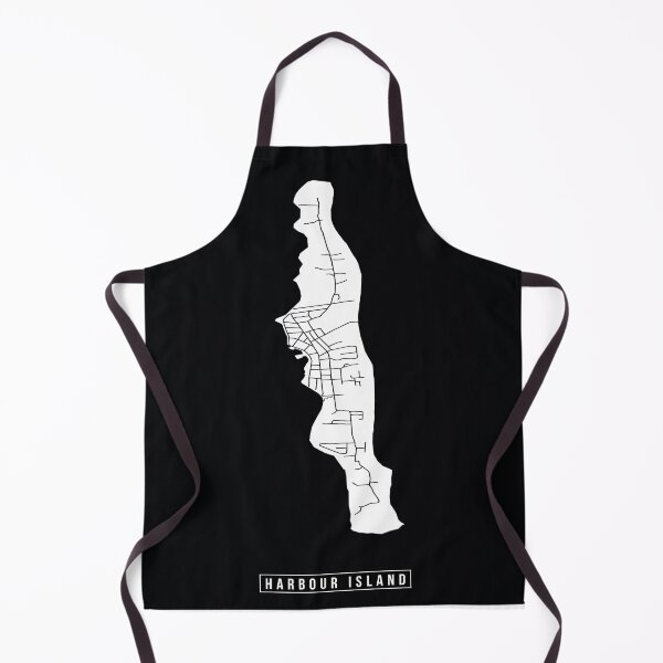 Item preview, Harbour Island, The Bahamas Street Map designed and sold by InkistPrints.