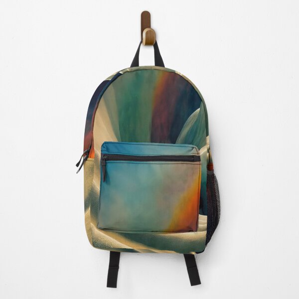 Item preview, Curve Cavern - Surreal Sand Rock and Rainbow designed and sold by MerchFever.