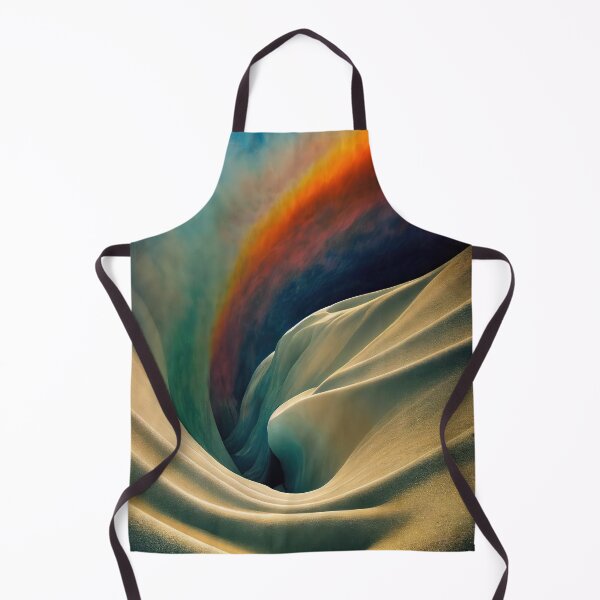 Item preview, Curve Cavern - Surreal Sand Rock and Rainbow designed and sold by MerchFever.