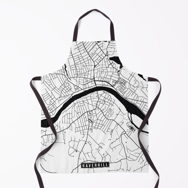 Item preview, Haverhill, Massachusetts Street Map designed and sold by InkistPrints.