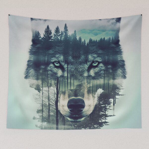 Item preview, Wolf of the Forest designed and sold by GummywormDesign.