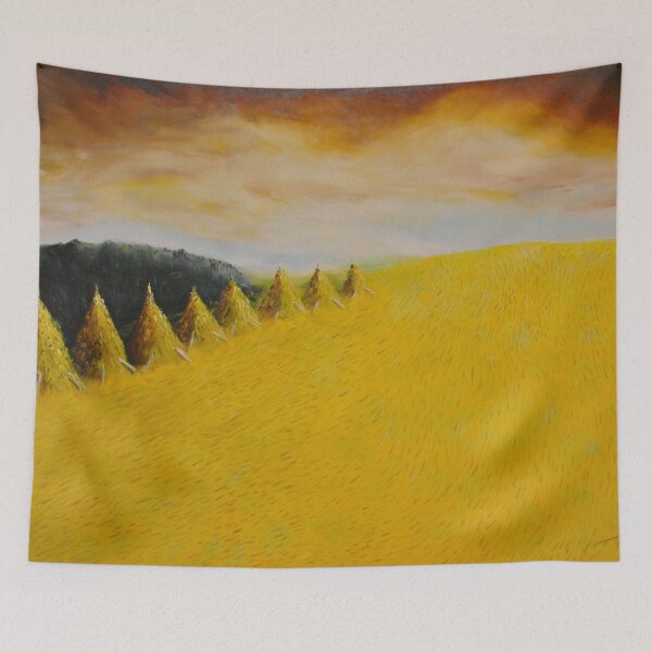 Item preview, Puzzle Nature (Landscape with Wheat Sheaves) designed and sold by Paun.