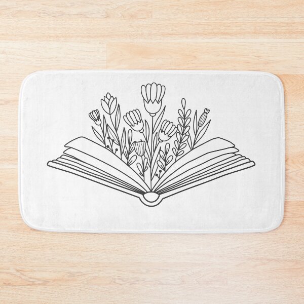 Item preview, Flowers Growing From Book designed and sold by Salah ⭐️⭐️⭐️⭐️⭐️.