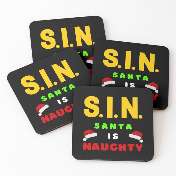 Item preview, Funny Christmas Acronym For SIN | Santa Is Naughty designed and sold by ACRONYMSONLY.