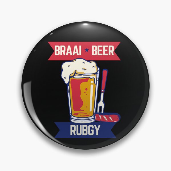 Item preview, Braai beer rugby  designed and sold by Huesoffun.