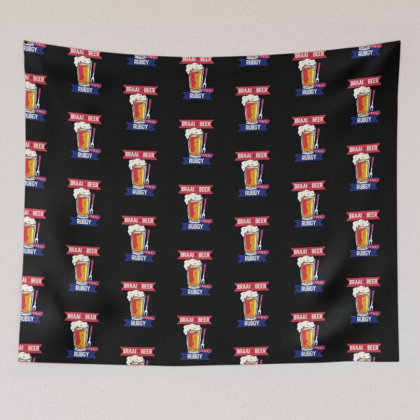 Item preview, Braai beer rugby  designed and sold by Huesoffun.