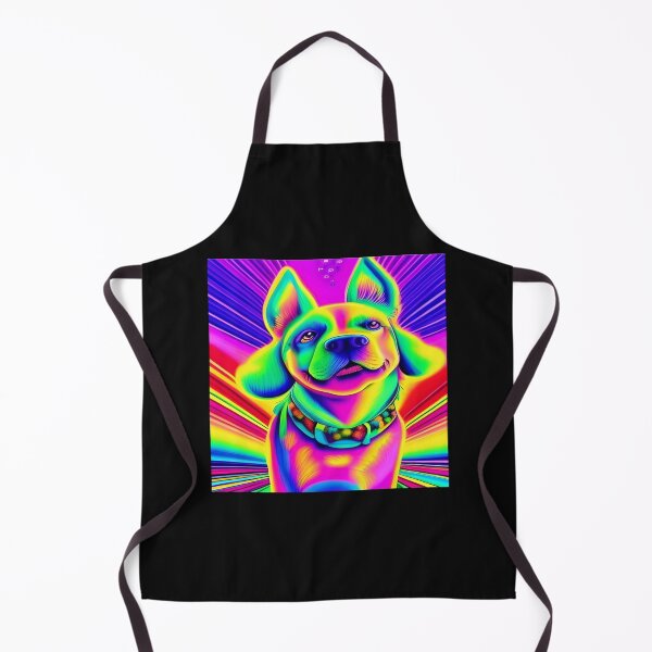 Item preview, Rainbow Doggy Abstraction Pets Dog Puppy Love Spectacular Doglove designed and sold by ValleyDream.