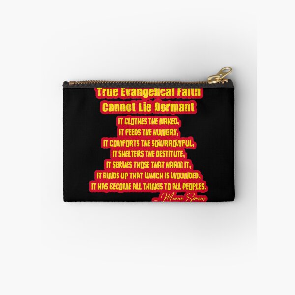 Item preview, True Evangelical Faith - Menno Simons Quote designed and sold by midofeverywhere.