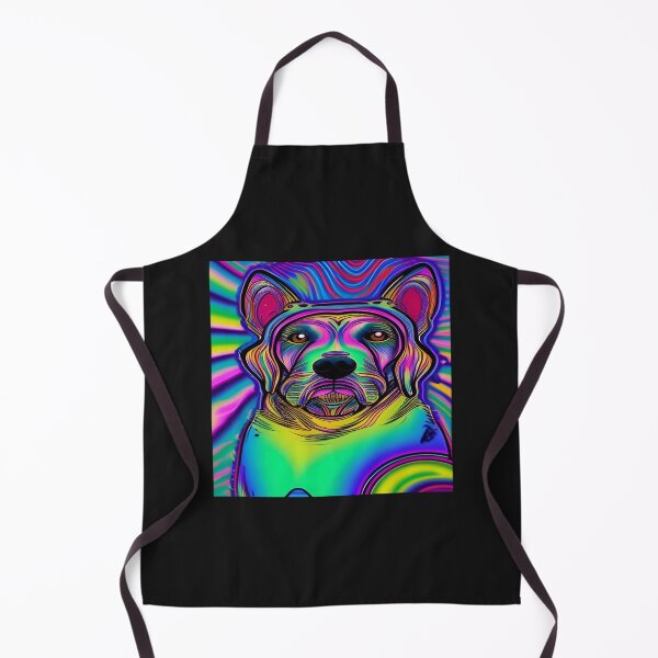 Item preview, Rainbow Doggy Abstraction Pets Dog Puppy Love Spectacular Doglove designed and sold by ValleyDream.