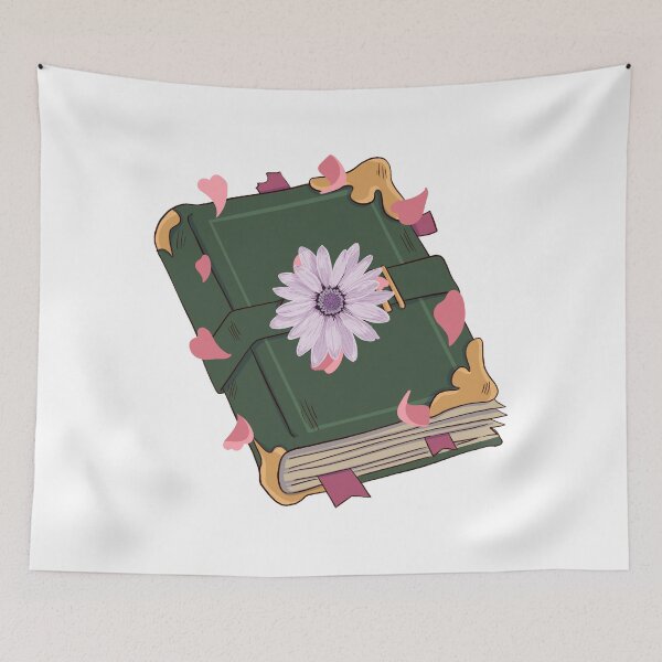 Item preview, Flowers Growing From Book designed and sold by Salah ⭐️⭐️⭐️⭐️⭐️.
