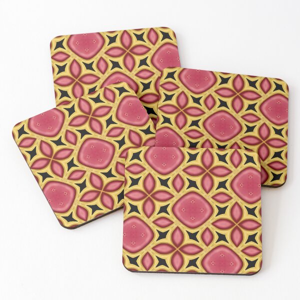 Item preview, Yellow and Red Gem Aesthetic Pattern designed and sold by Bright76.