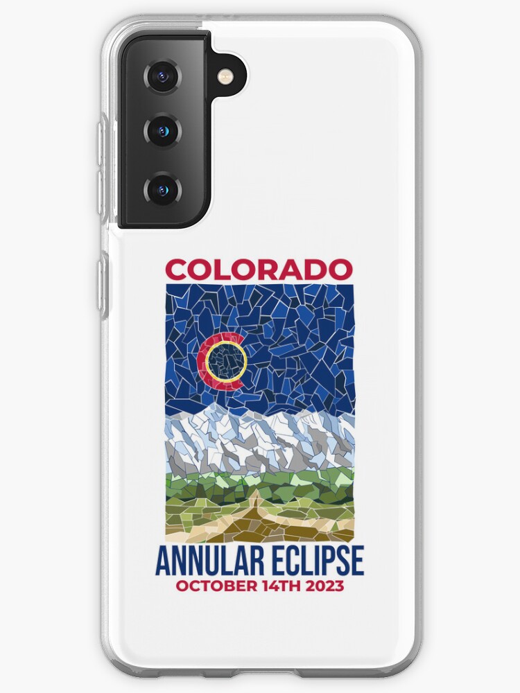 Thumbnail 1 of 4, Samsung Galaxy Phone Case, Colorado Annular Eclipse 2023 designed and sold by Eclipse2024.