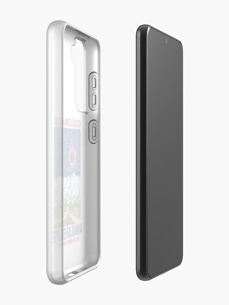 Thumbnail 2 of 4, Samsung Galaxy Phone Case, Colorado Annular Eclipse 2023 designed and sold by Eclipse2024.