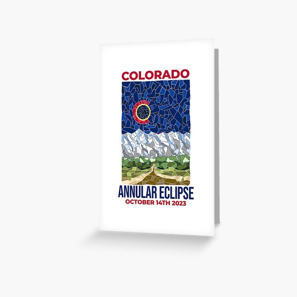 Item preview, Colorado Annular Eclipse 2023 designed and sold by Eclipse2024.