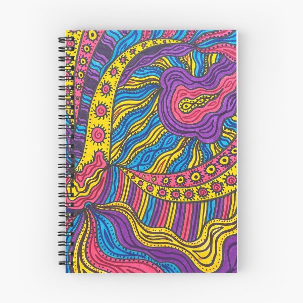 Item preview, Psychedelic Abstract Pattern designed and sold by CosmicHeartSeed.