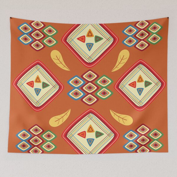 Item preview, Folk Patterns designed and sold by Vanessa Hogle.