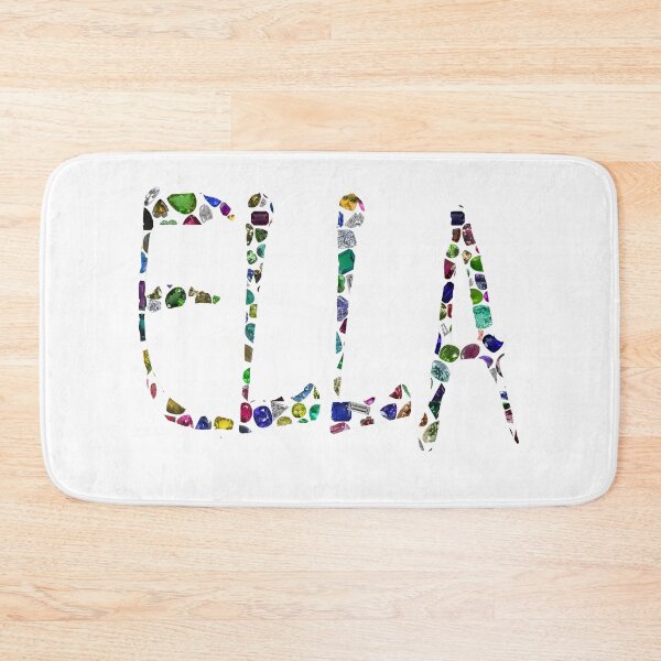 Item preview, The name ELLA made with Gemstones designed and sold by DigitalGemArt.