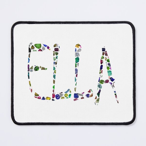 Item preview, The name ELLA made with Gemstones designed and sold by DigitalGemArt.