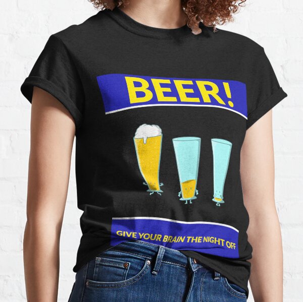 Brains Beer T-Shirts for Sale