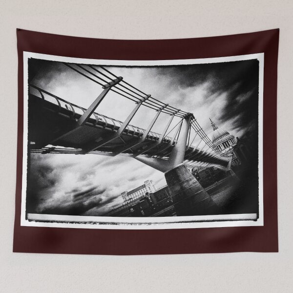 Item preview, The Millenium Bridge in London. designed and sold by PhotogalleryCJ.