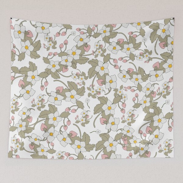 Item preview, Strawberry Flowers designed and sold by Marlagill.