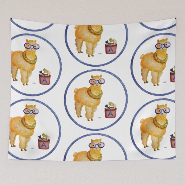 Item preview, Llama going for a swim designed and sold by MoTekent.