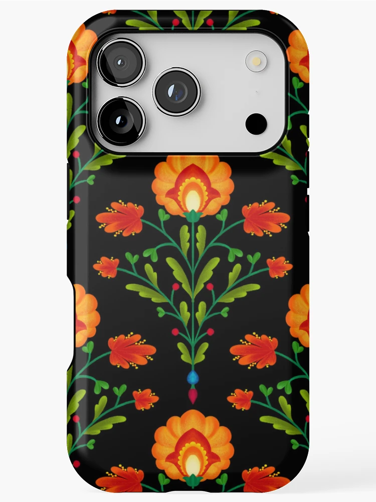Thumbnail 1 of 4, iPhone Case, Flower Pattern designed and sold by RathiDesigns.