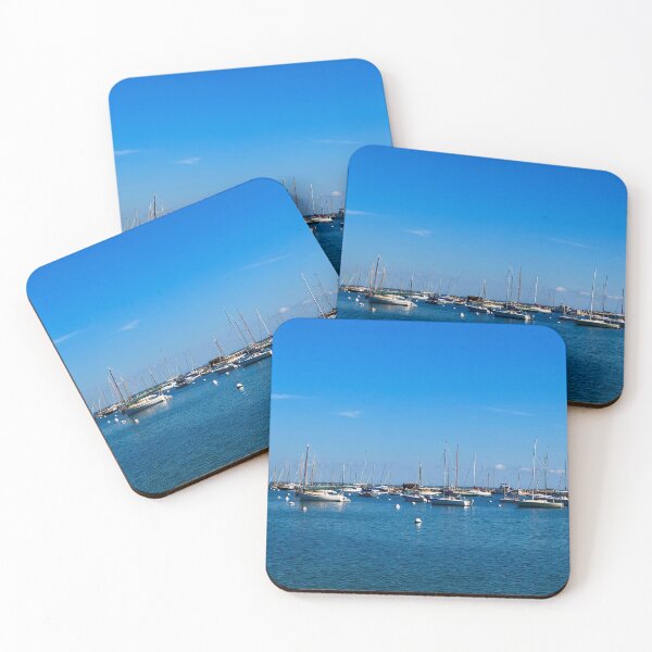 Item preview, Vineyard Haven sailboats,Martha’s Vineyard  designed and sold by Susan Gallup.