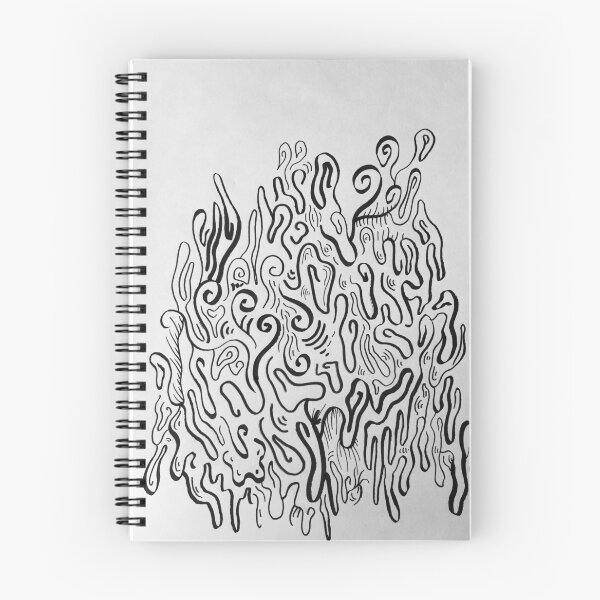 Item preview, Black and White Abstract Linework designed and sold by CosmicHeartSeed.