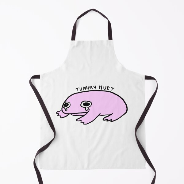 Item preview, tummy hurt | Baby Pink frog  designed and sold by iristocat.
