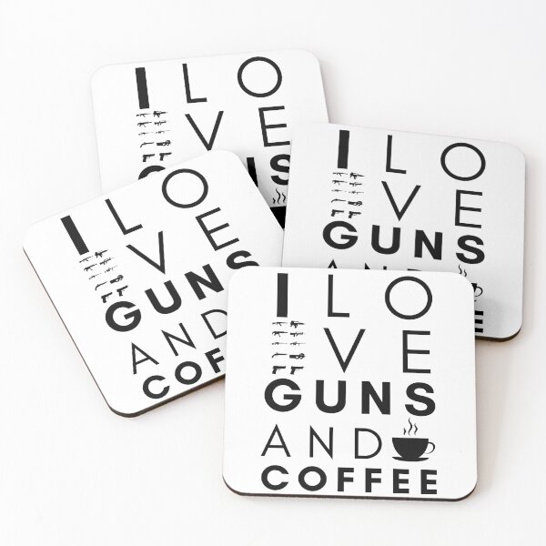Item preview, i love guns and coffee designed and sold by Celebrity-go.