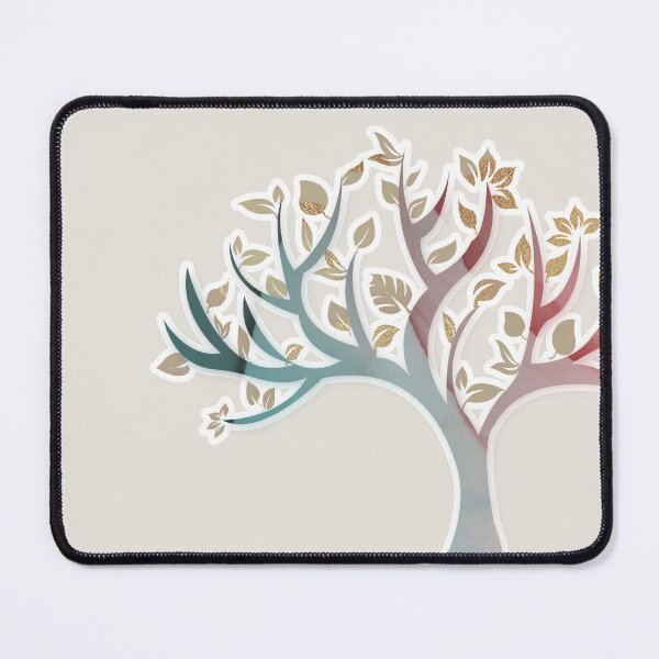 Item preview, Elegant pastel tree art for nature lovers and tree huggers  Caroline Laursen original designed and sold by Caroline Laursen.
