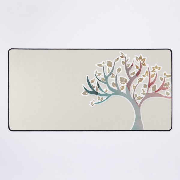 Item preview, Elegant pastel tree art for nature lovers and tree huggers Caroline Laursen original designed and sold by Caroline Laursen.