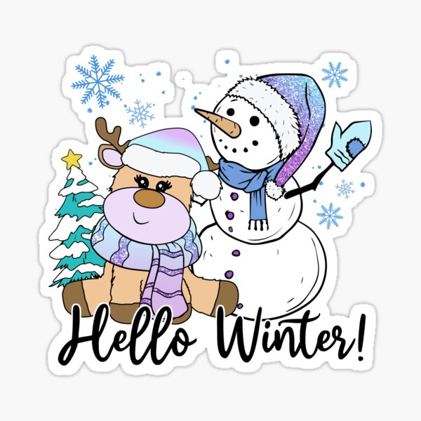 Hello Winter! 20 Stickers [Book]