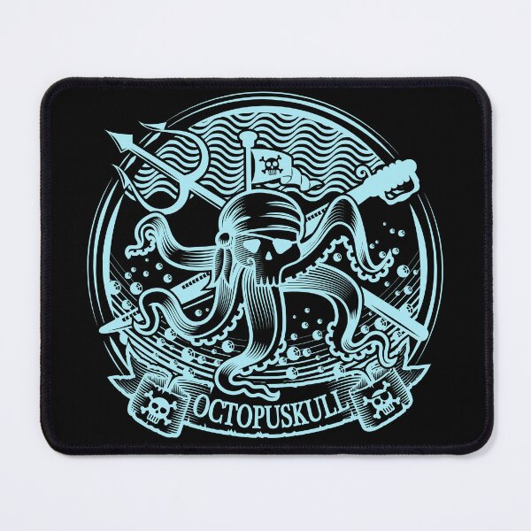 Item preview, pirate octopus skull logo designed and sold by TUNARTE.