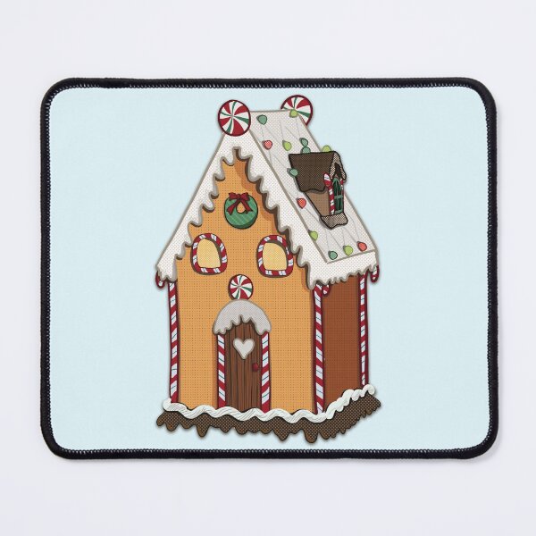 Item preview, Pop Art Inspired Gingerbread House Festive Drawing designed and sold by Lily Trenchard.