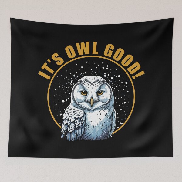 Item preview, Winter Nights Snowy Owl designed and sold by vectrus.