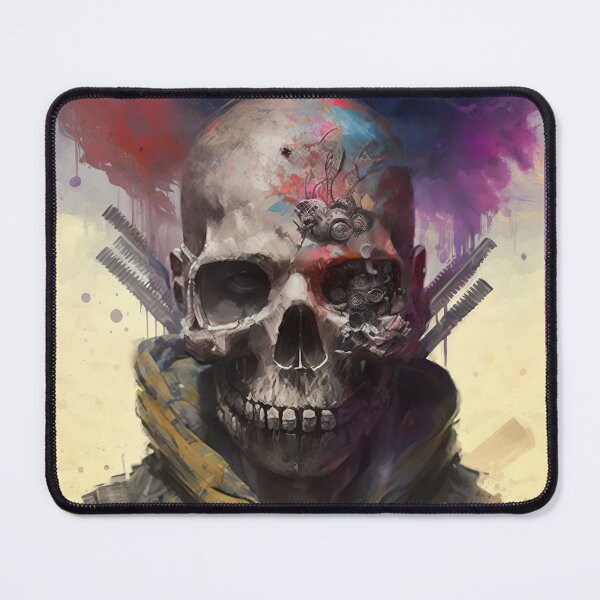Item preview, post apocalyptic rebel skull designed and sold by Jenslemmens.