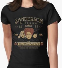 sanderson sisters - We design our world, while our world acts back on us and designs us. Women's Fitted T-Shirt