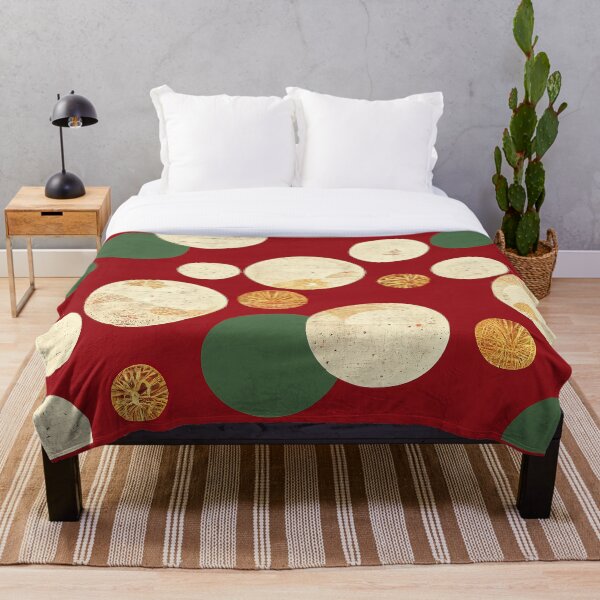 Item preview, Vintage patchwork pattern with circles designed and sold by MorningPanda.