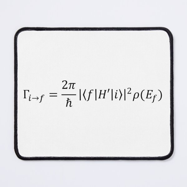 Item preview, Fermi's golden rule of quantum perturbation theory designed and sold by ScienceCorner.